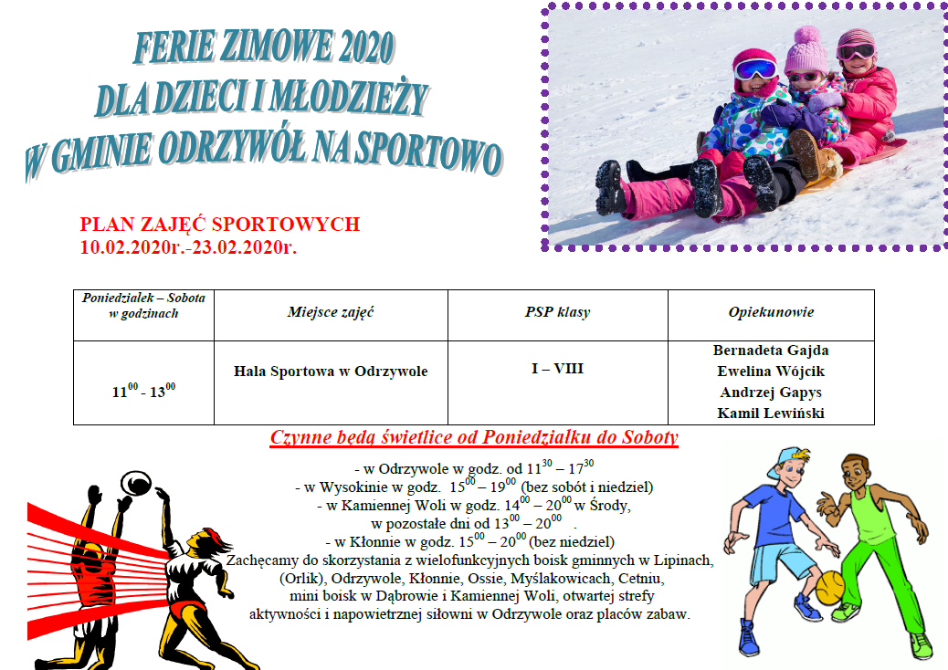 Ferie Zimowe