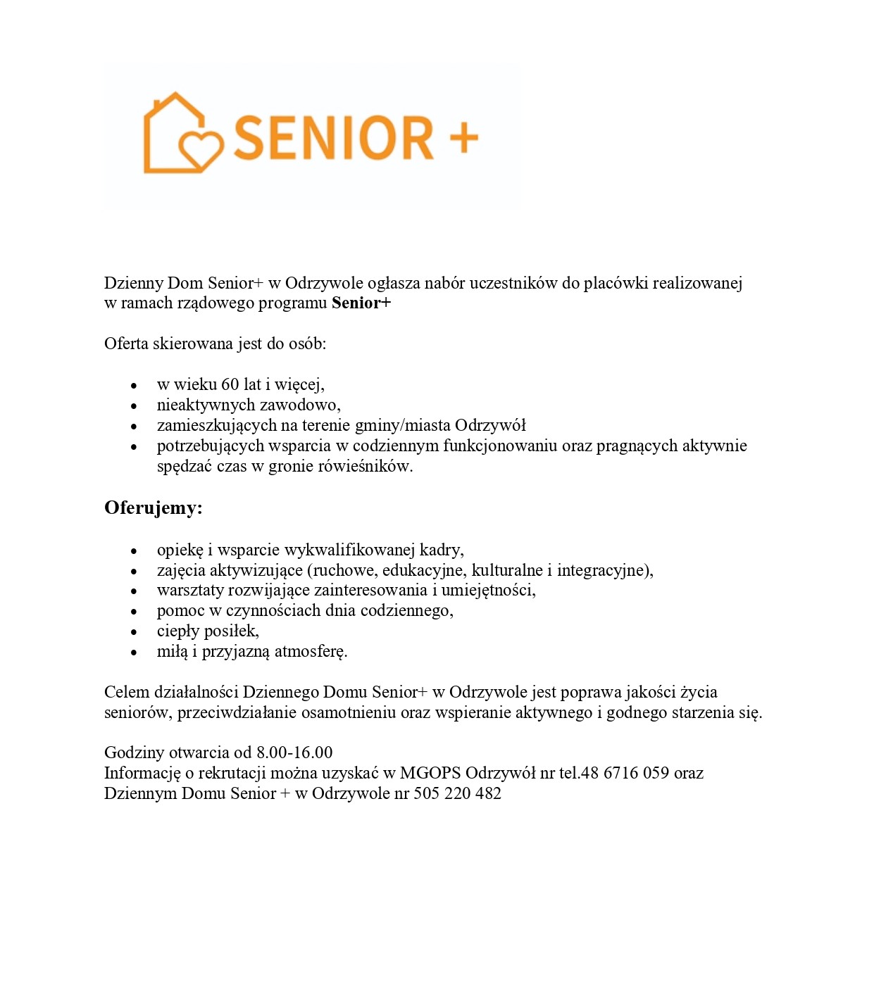 ogłoszenie o naborze